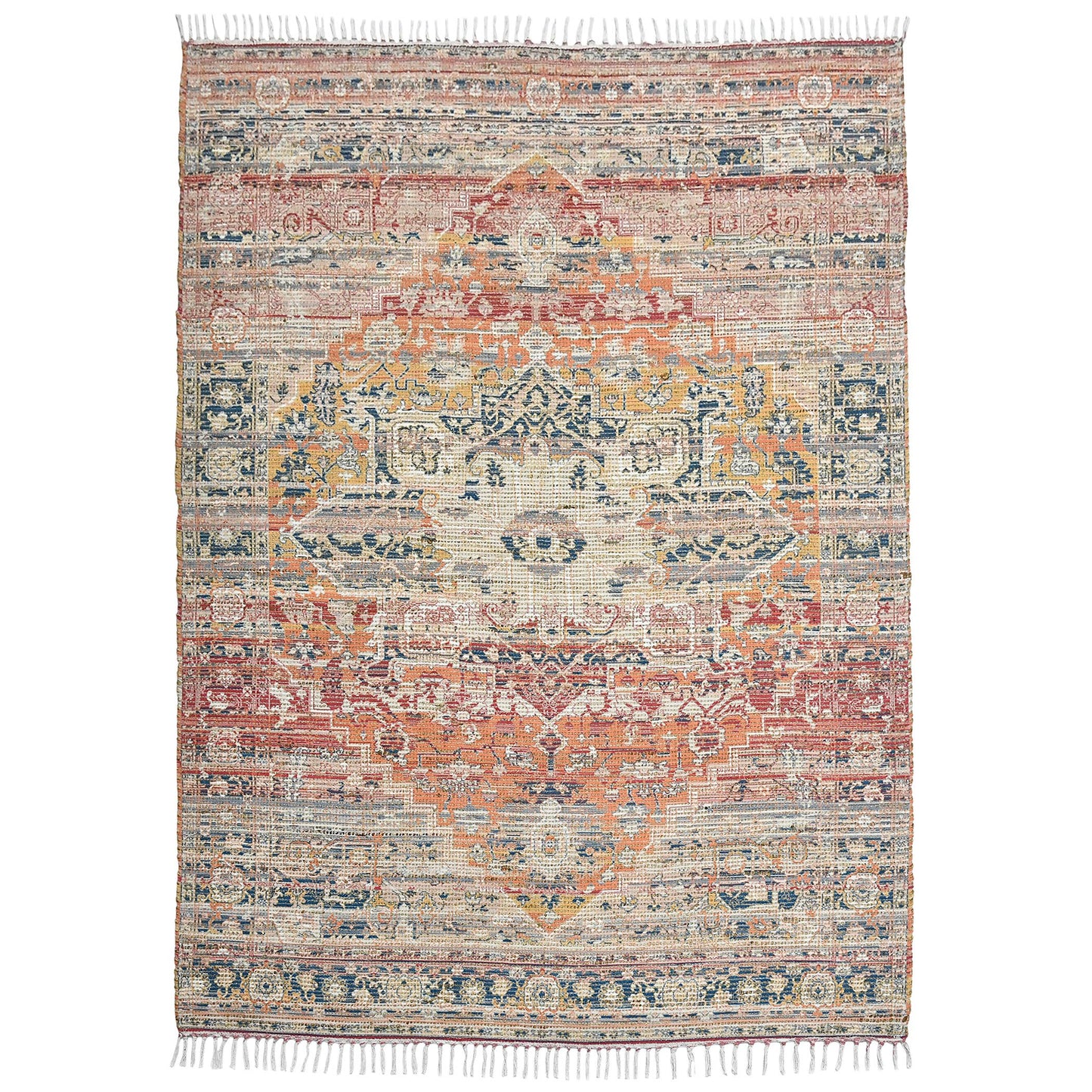 Prairie Leawood Multicolor Jute/Polyester Area Rug