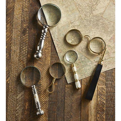 Silver Magnifying Glass