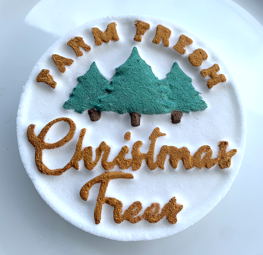 "Farm Fresh Christmas Trees" Bath Bomb