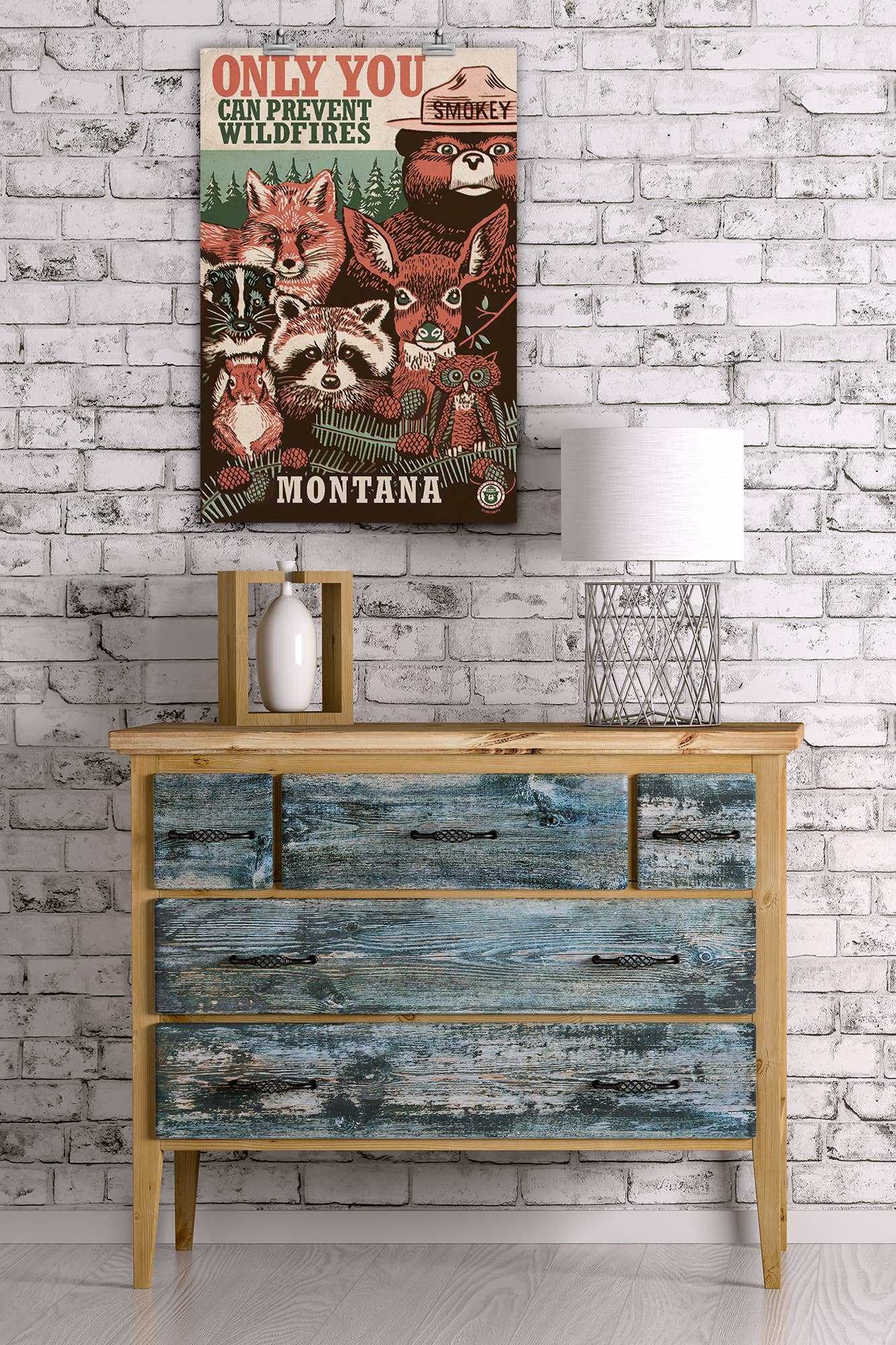 Montana, Smokey Bear and Woodland Wall Decor (9 Options)