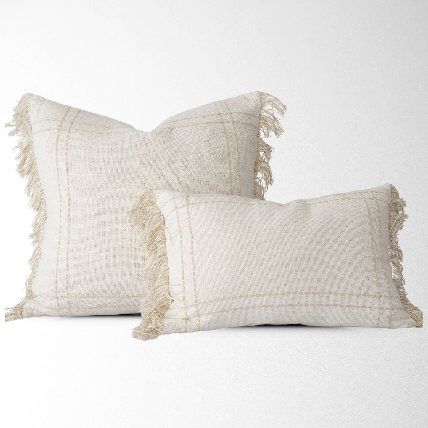 Saratoga Crosshatch Pillow Cover