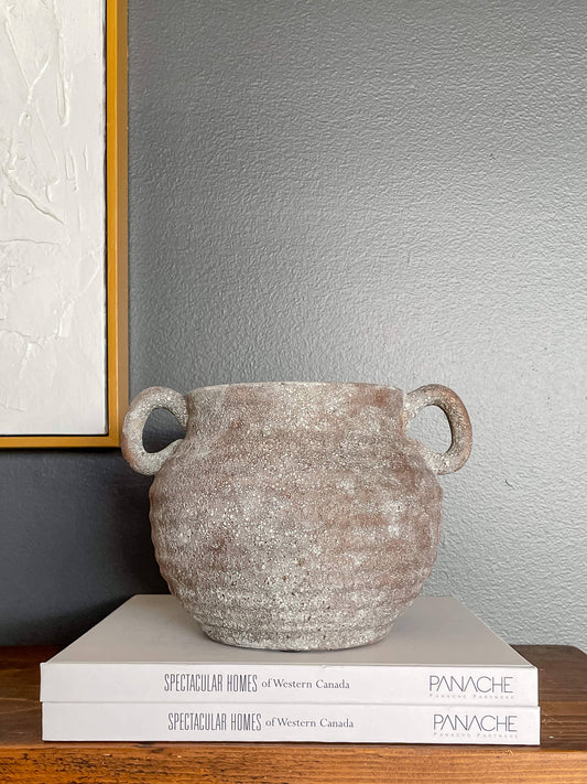 Siena Rustic Vintage-Style Ceramic Vase