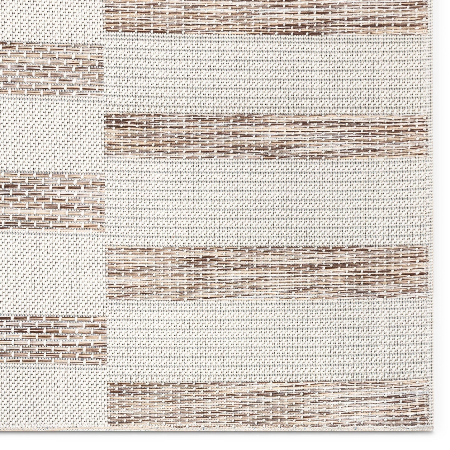 Cesar Modern Geometric Beige Flatweave Rug