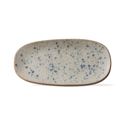 Hudson Speckle Platter - Blue