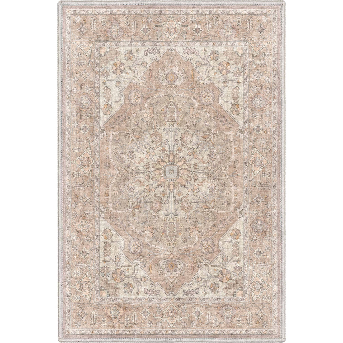 Antigua Vintage Persian Oriental Flat-Weave Rug