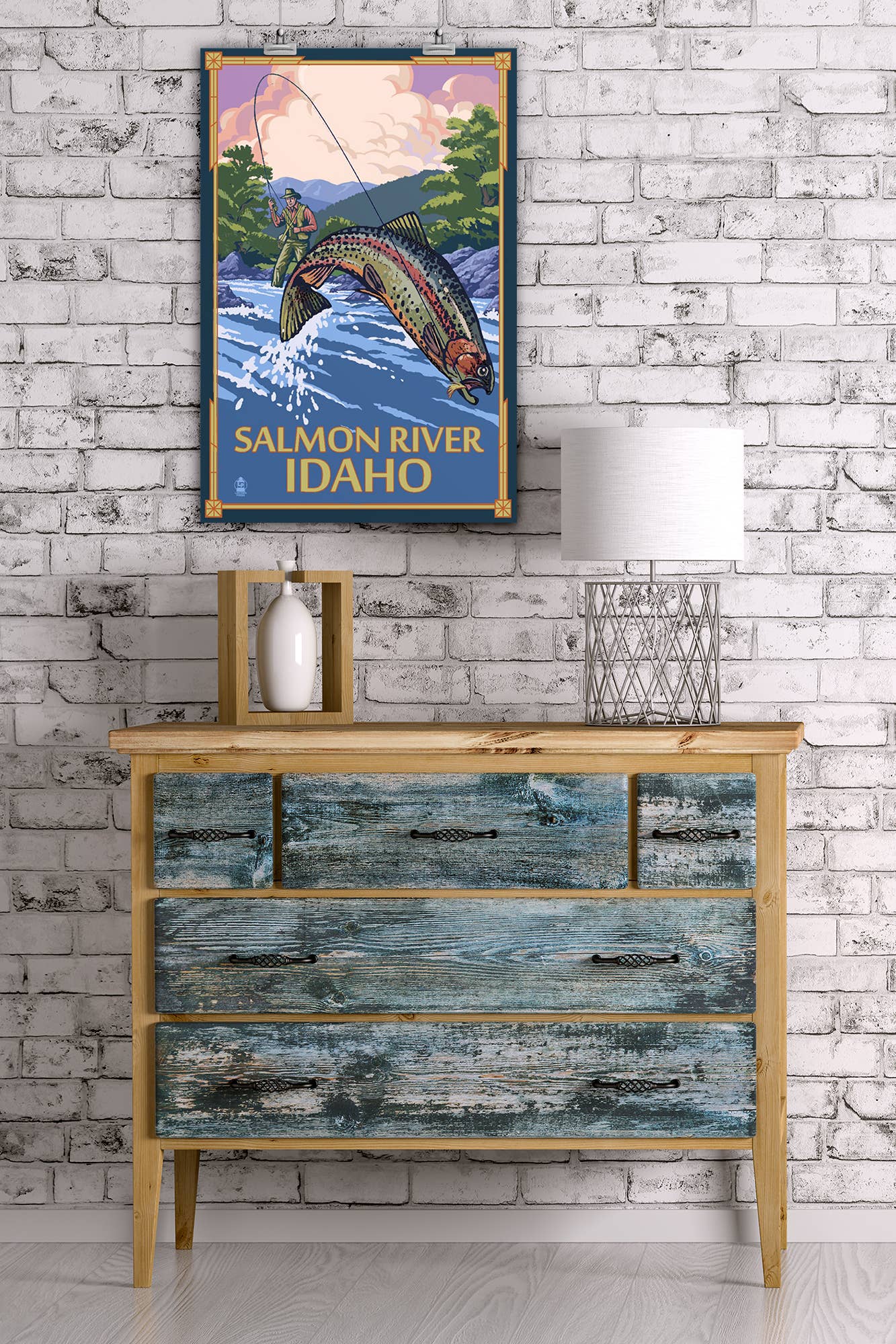 Salmon River, Idaho, Fly Fishing Wall Decor (9 Options)