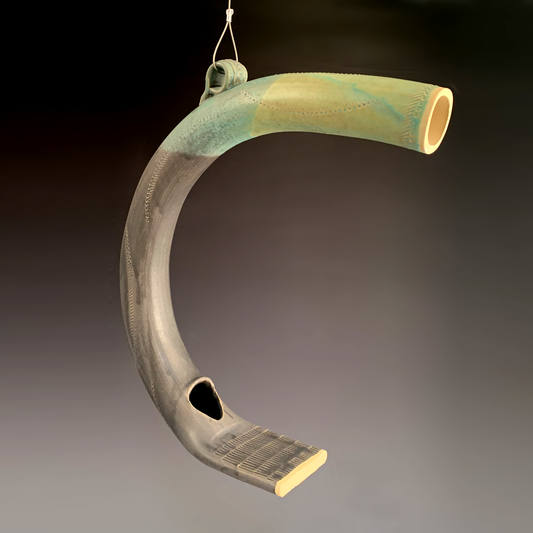 Macone Clay / Spooner Creek Bird Feeder - Round