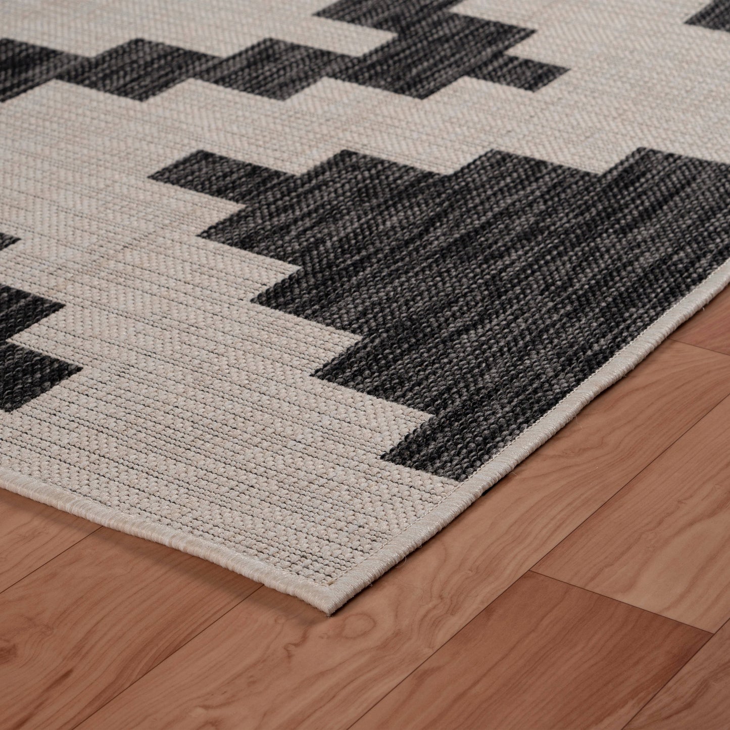 Muted Southwestern Geometric Indoor Outdoor Rug