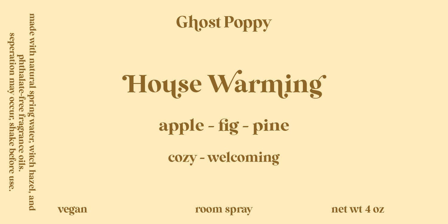 House Warming Room Spray