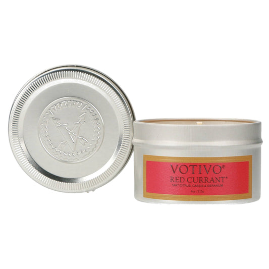 Aromatic Travel Tin Candle - Red Currant