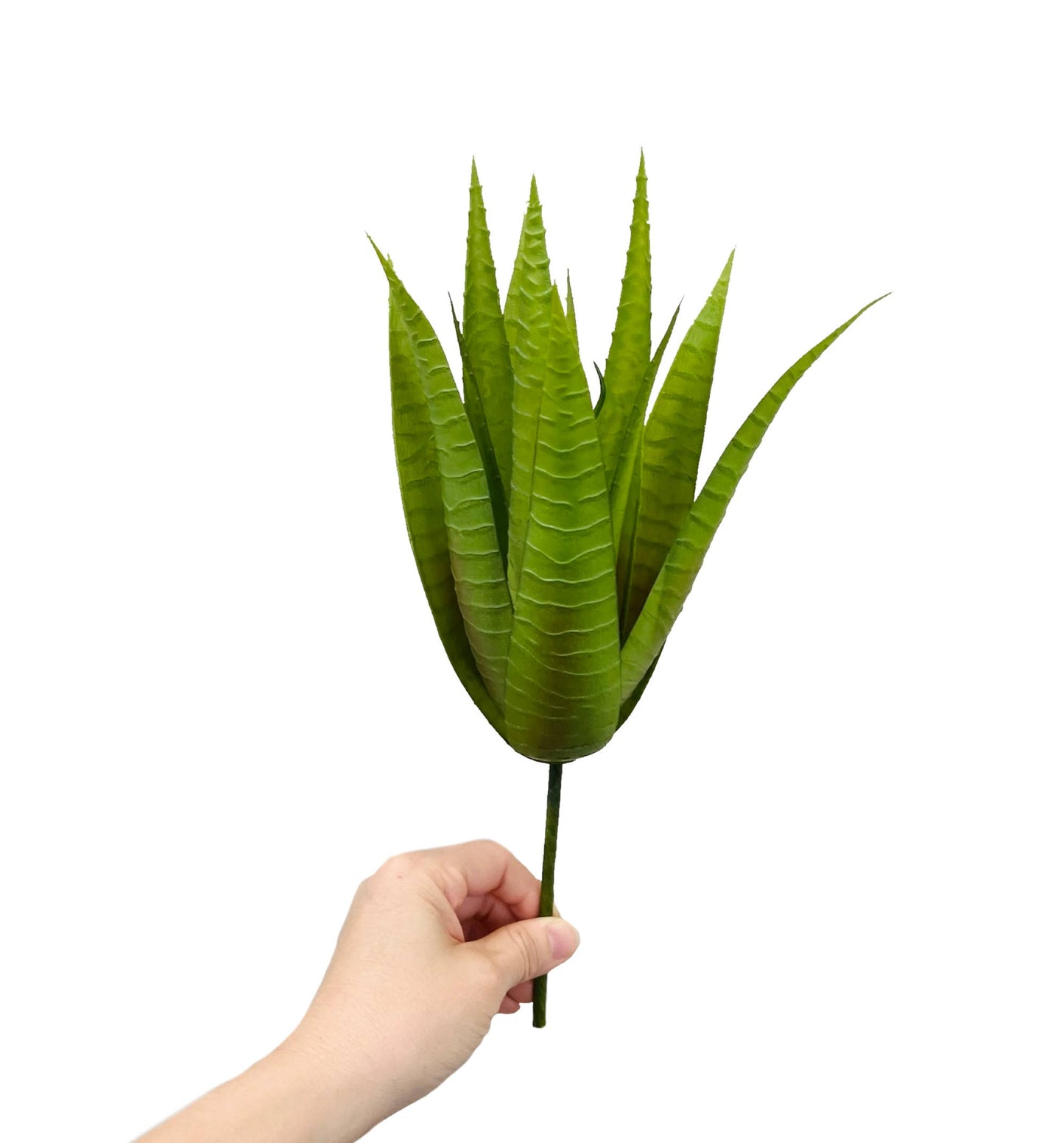 14" Artificial faux Aloe Vera Succulent Stem