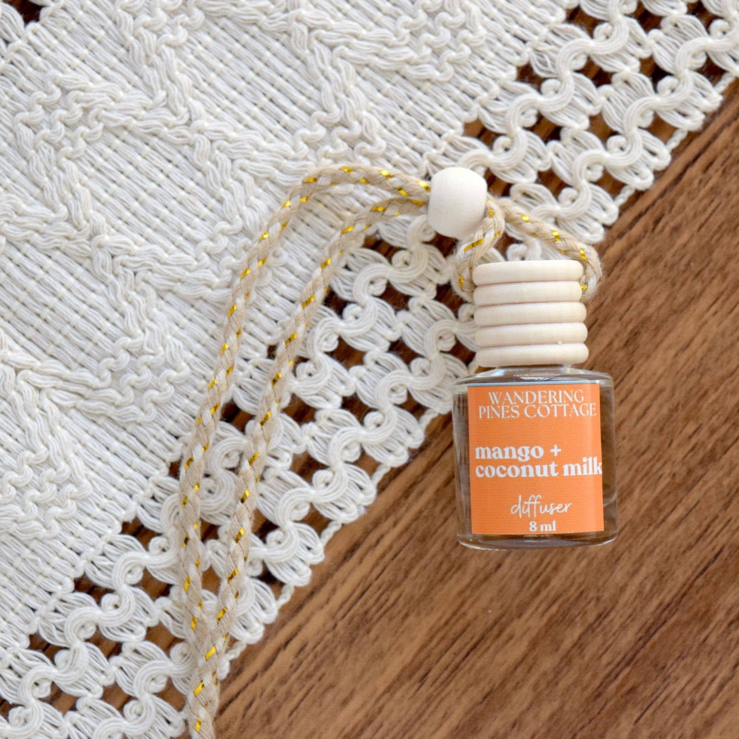 Hanging Car Diffuser 8 ml Mango and Coconut Milk