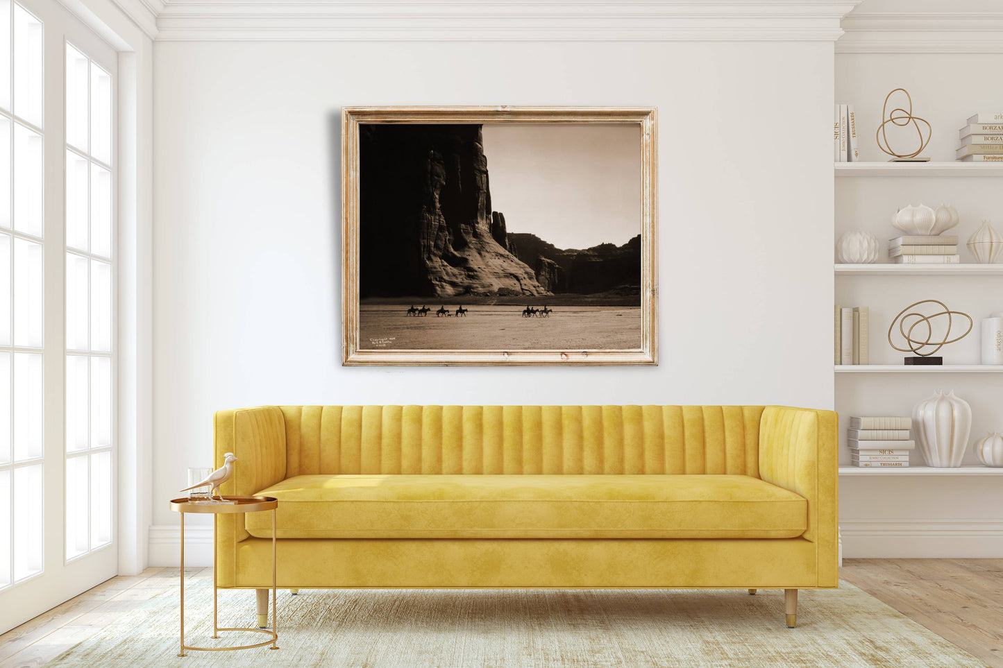 Vintage Navajo Photograph | Desert Wall Art | Rustic Boho