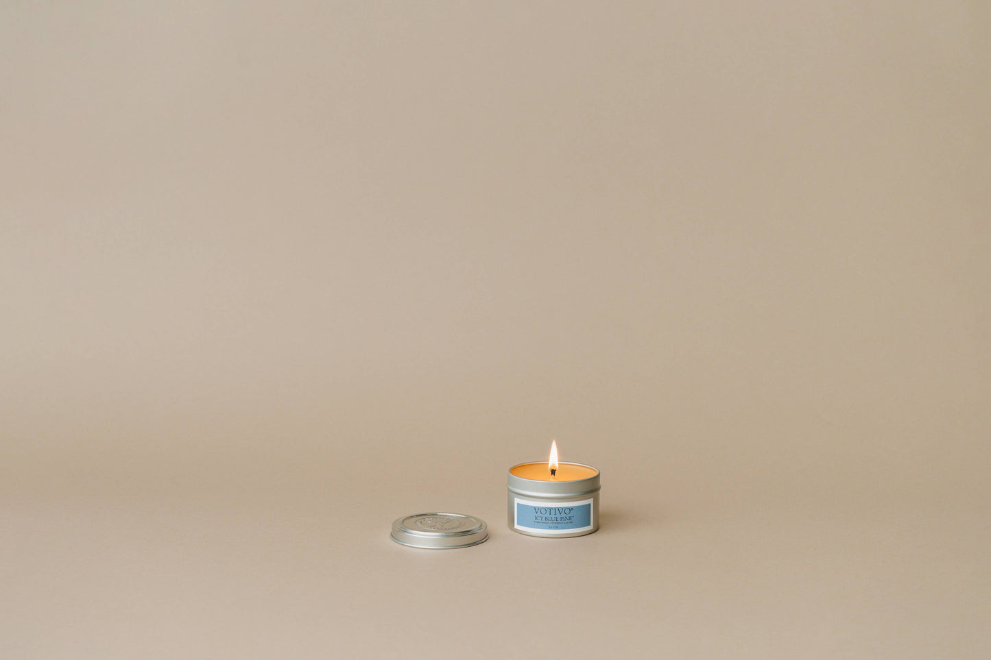 Aromatic Travel Tin Candle - Icy Blue Pine