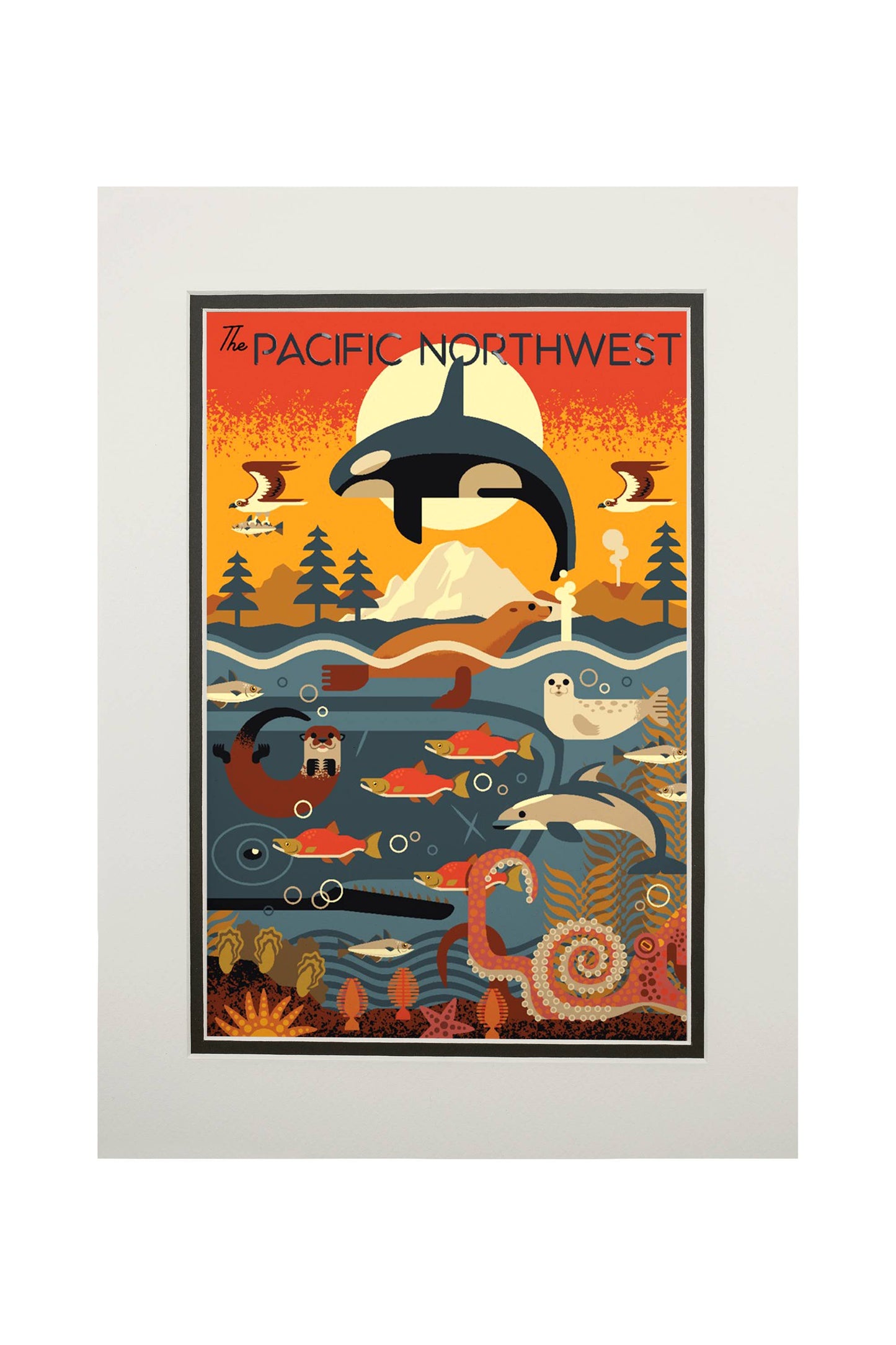 Pacific Northwest, Marine Animals Wall Decor (9 Options)