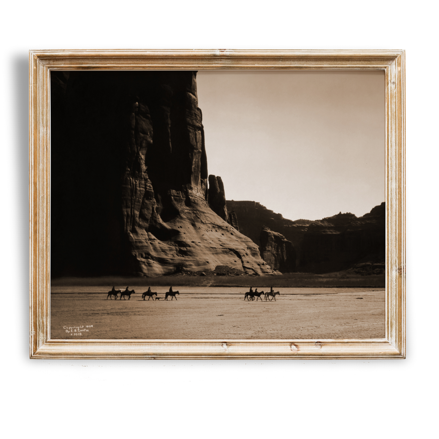 Vintage Navajo Photograph | Desert Wall Art | Rustic Boho