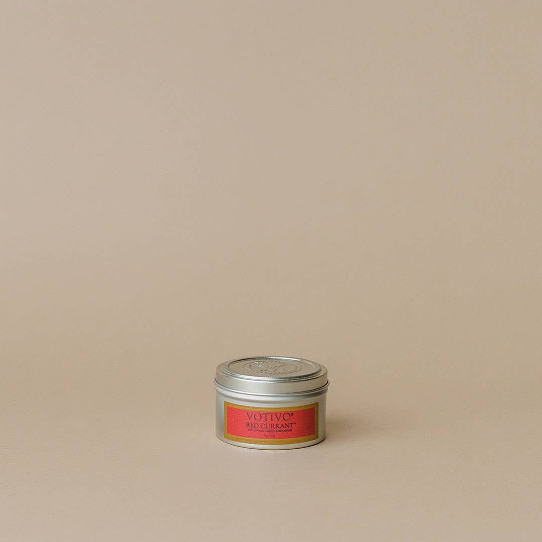 Aromatic Travel Tin Candle - Red Currant