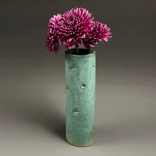 Macone Clay / Spooner Creek Tall Round Bud Vase