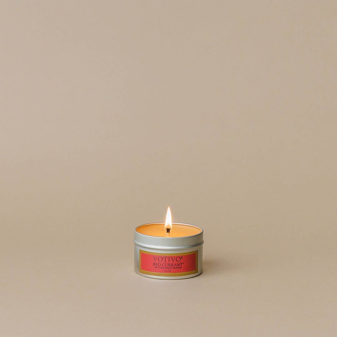 Aromatic Travel Tin Candle - Red Currant