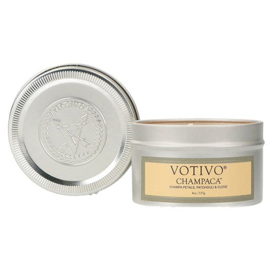 Aromatic Travel Tin Candle - Champaca