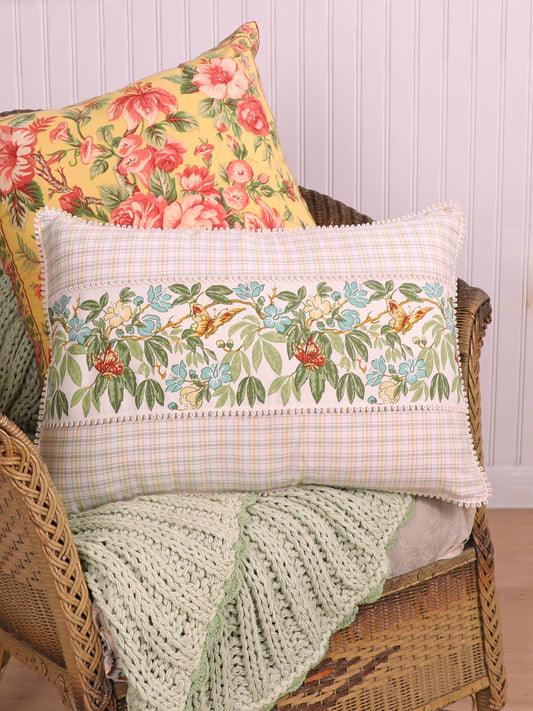 Butterfly Patchwork Cushion