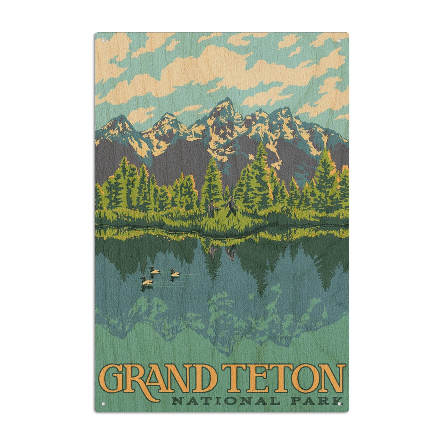 Grand Teton National Park Wyoming Art Wall Decor (9 Options)