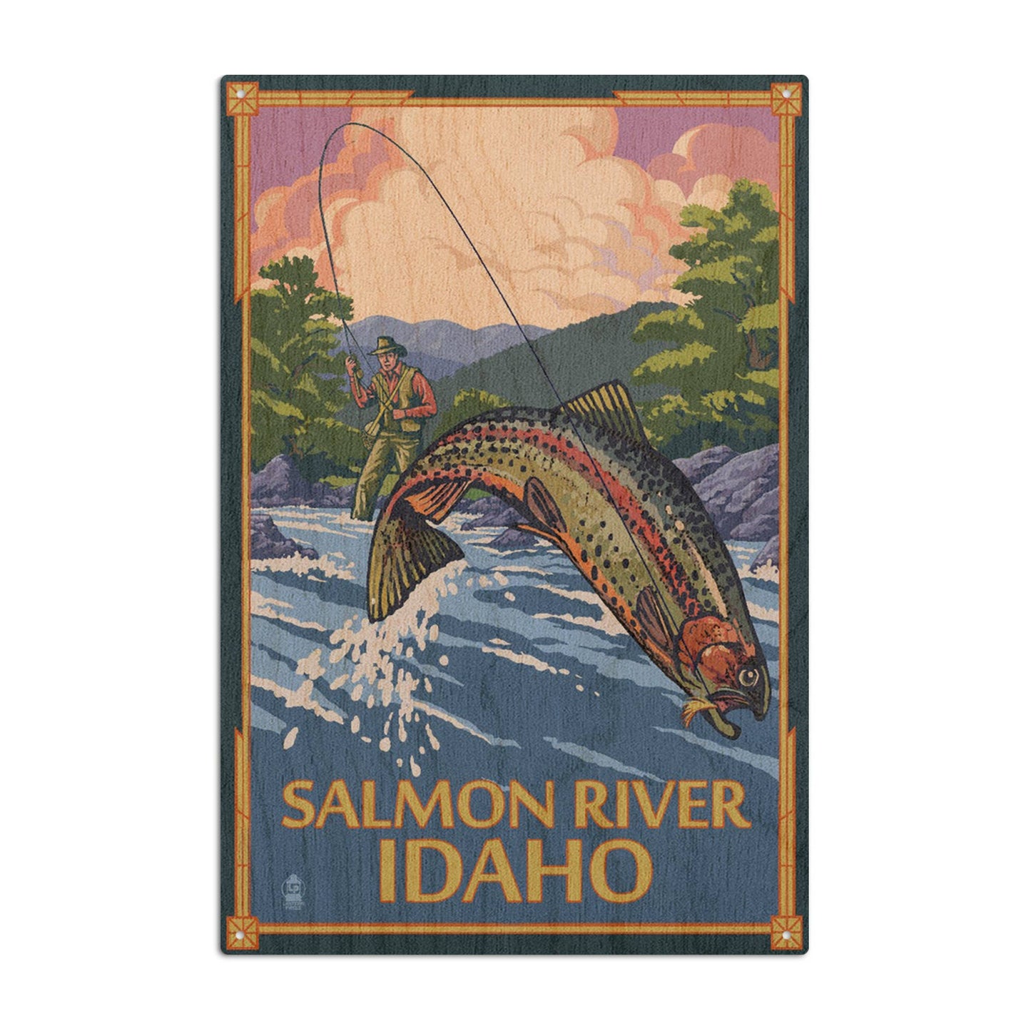 Salmon River, Idaho, Fly Fishing Wall Decor (9 Options)