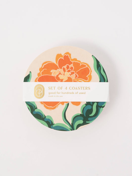 Marigold Coaster - Set of Four