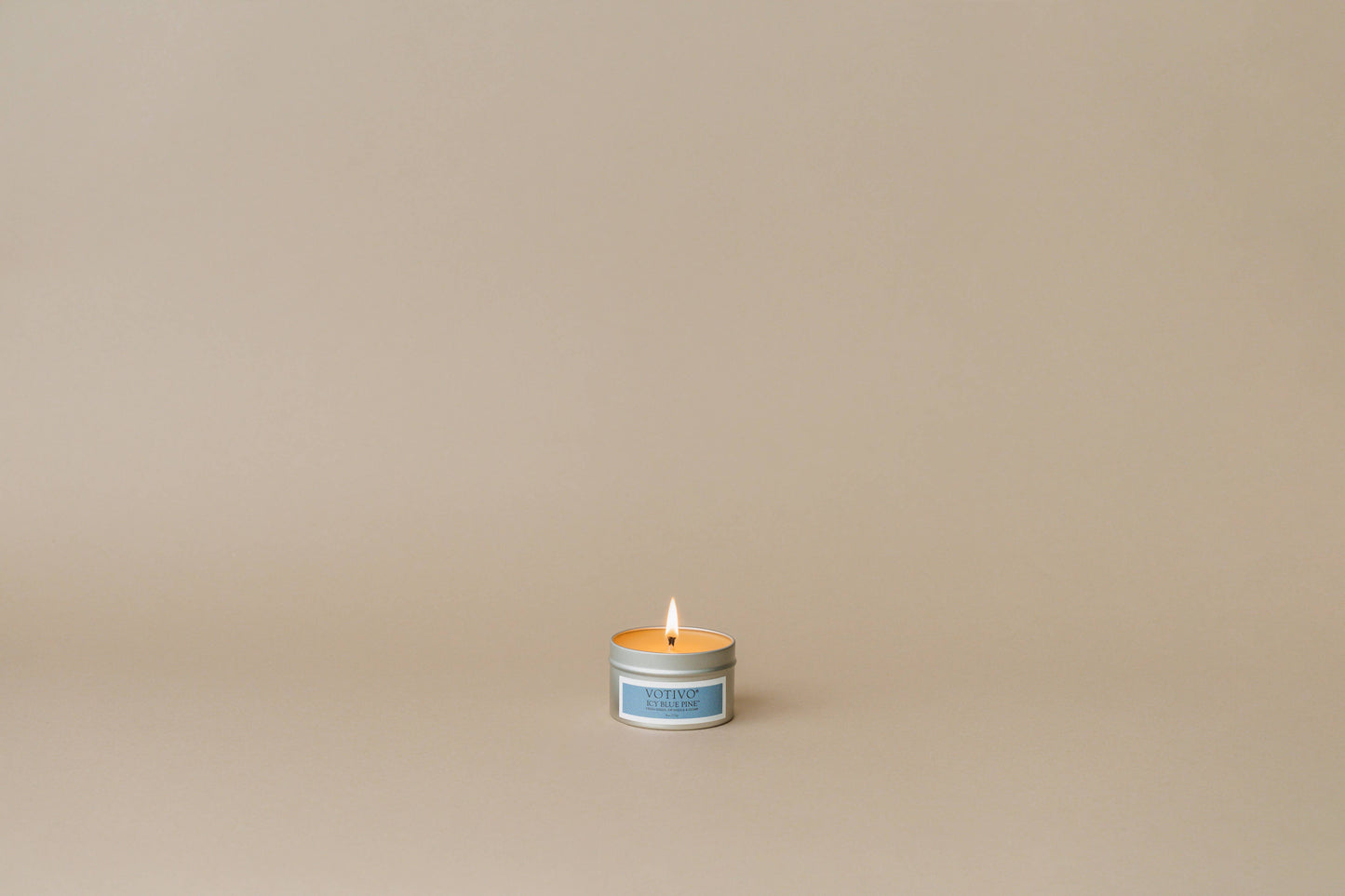 Aromatic Travel Tin Candle - Icy Blue Pine