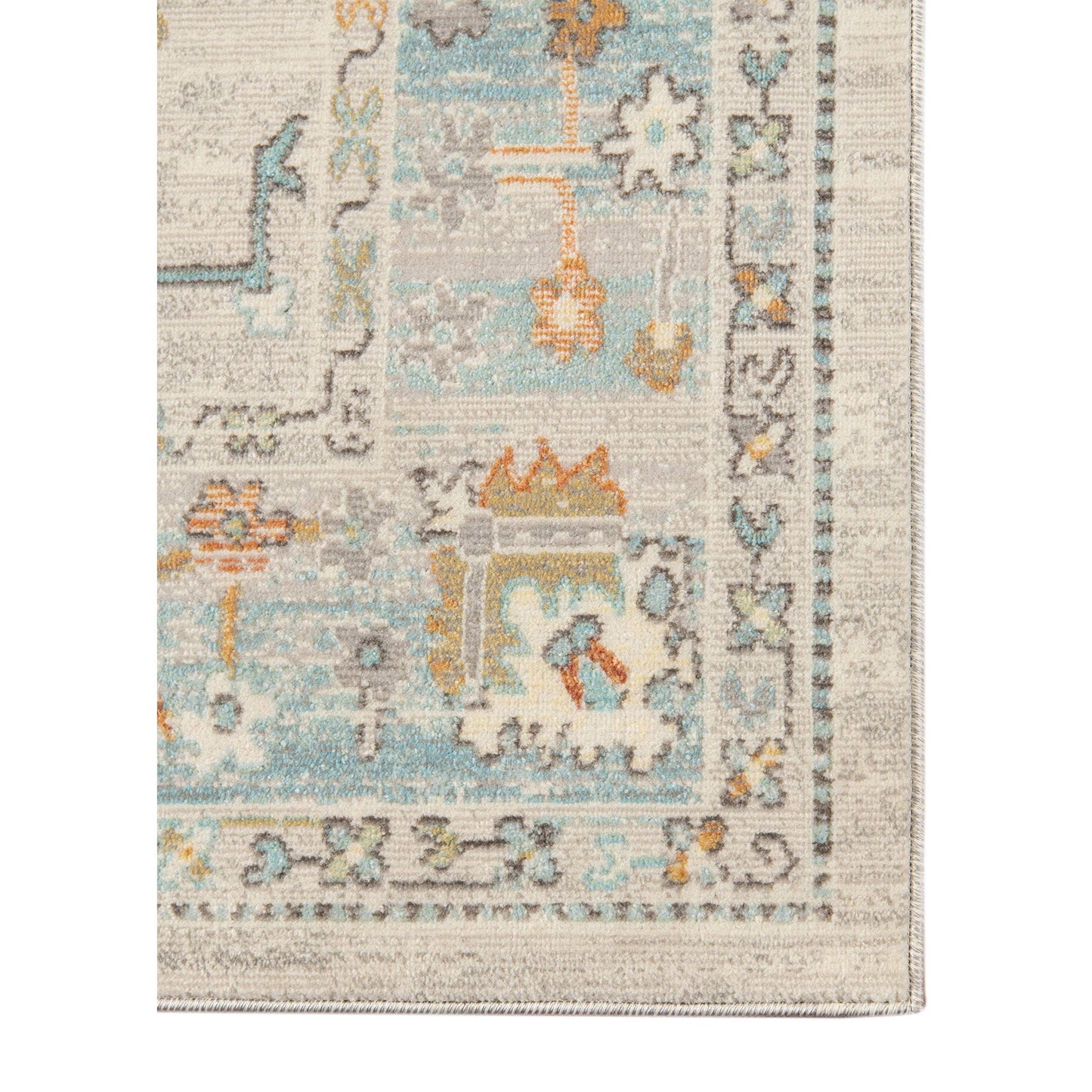 Bohemian Seaford Bordered Area Rug