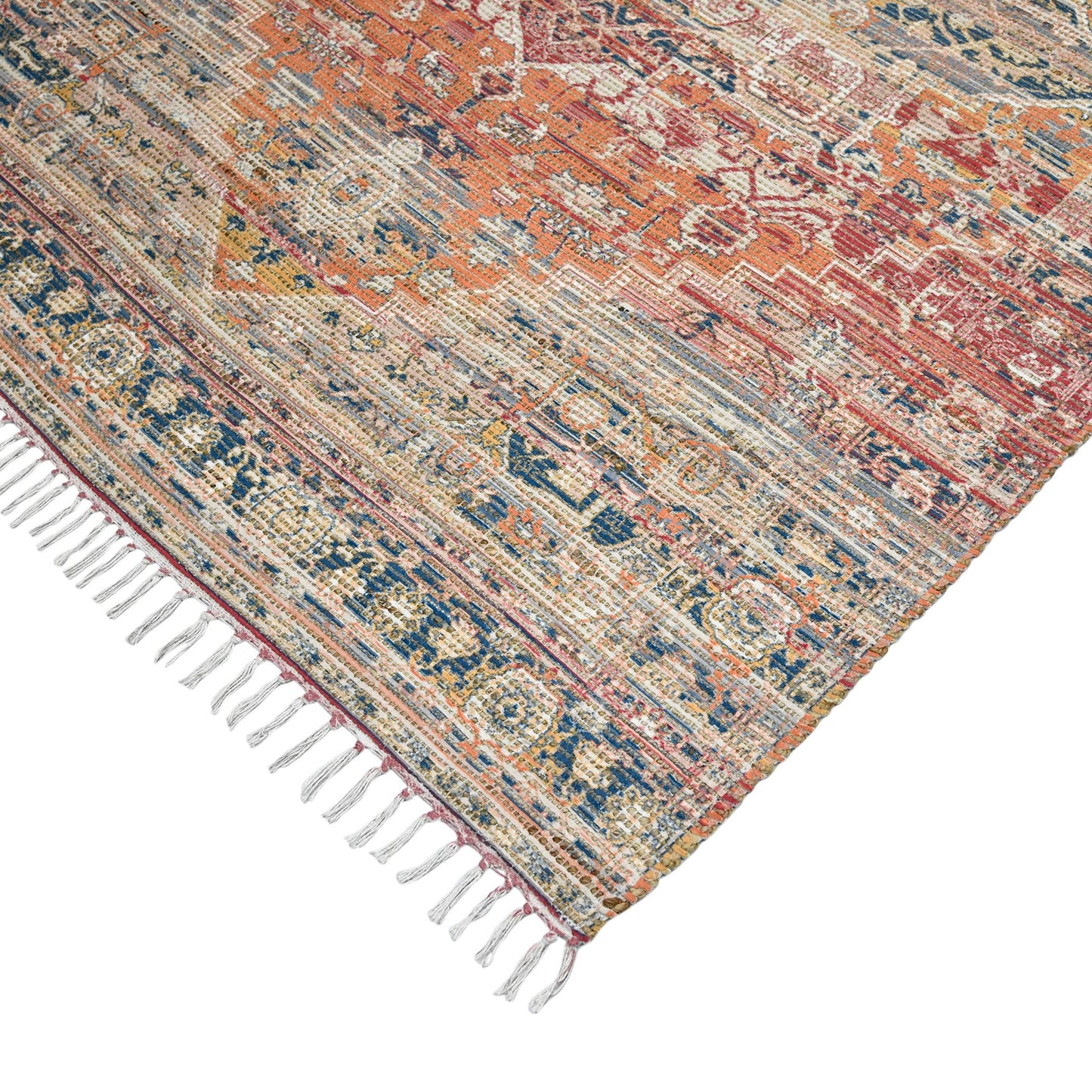 Prairie Leawood Multicolor Jute/Polyester Area Rug