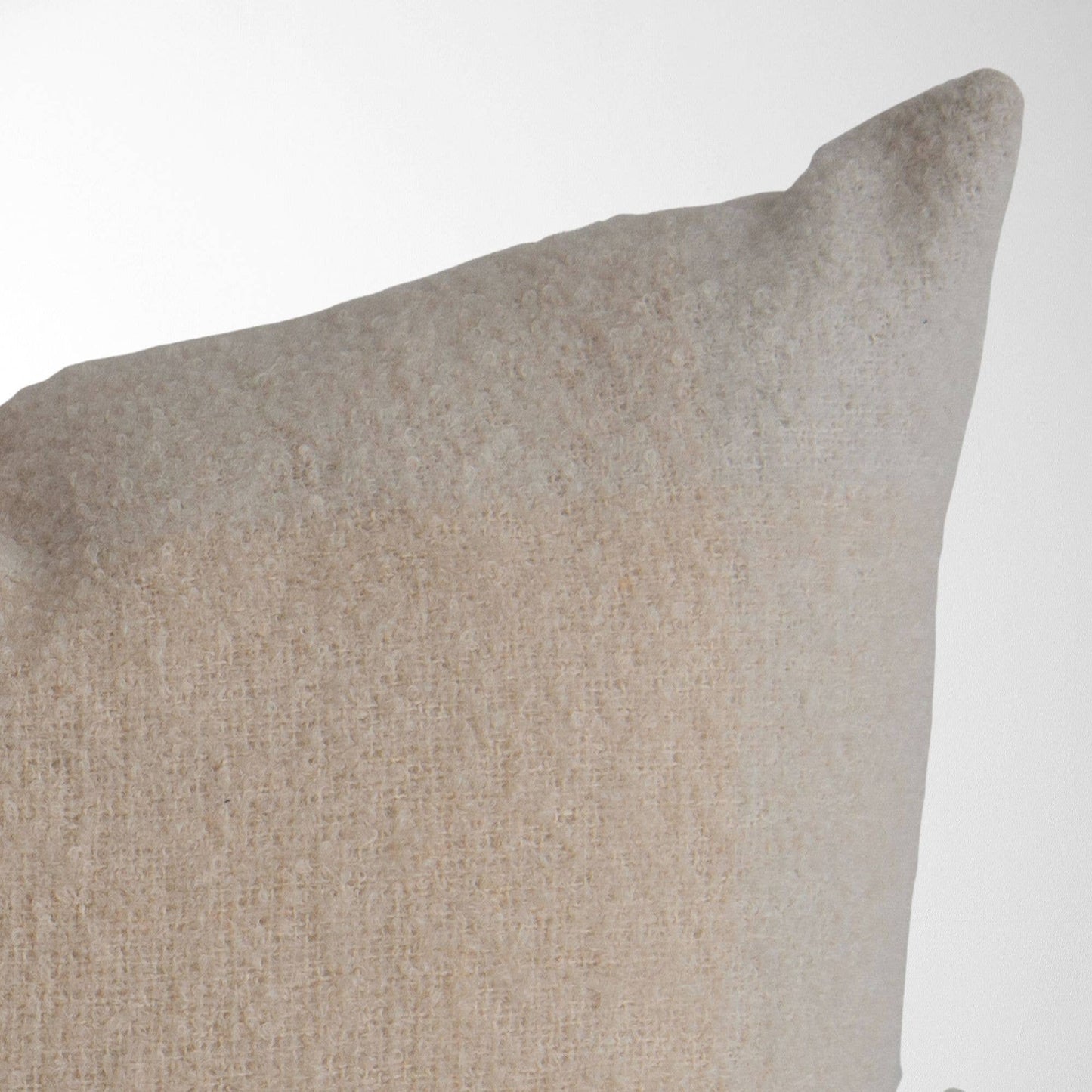 Oden Boucle with Border Pillow Cover