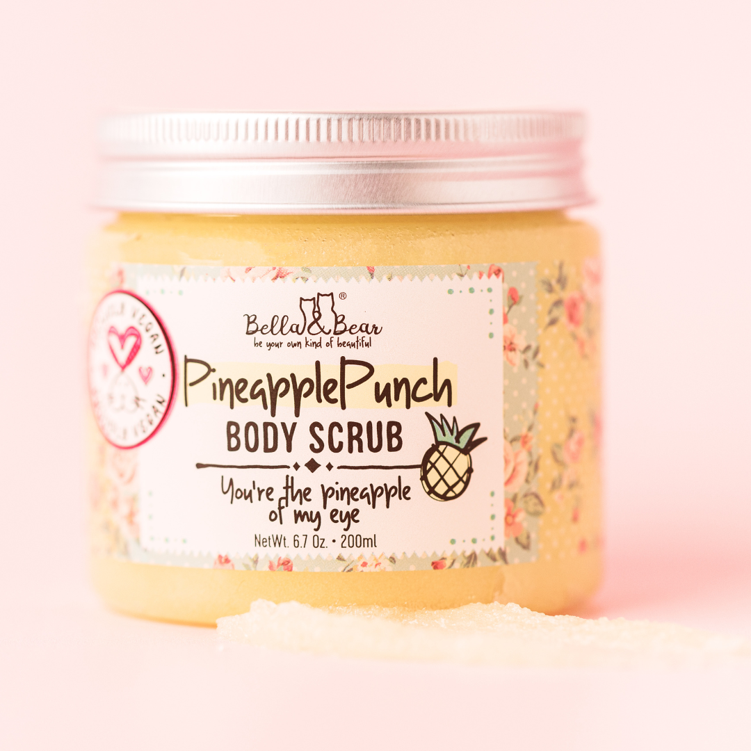 Pineapple Punch Body Scrub with Soap & Moisturizer 6.7oz