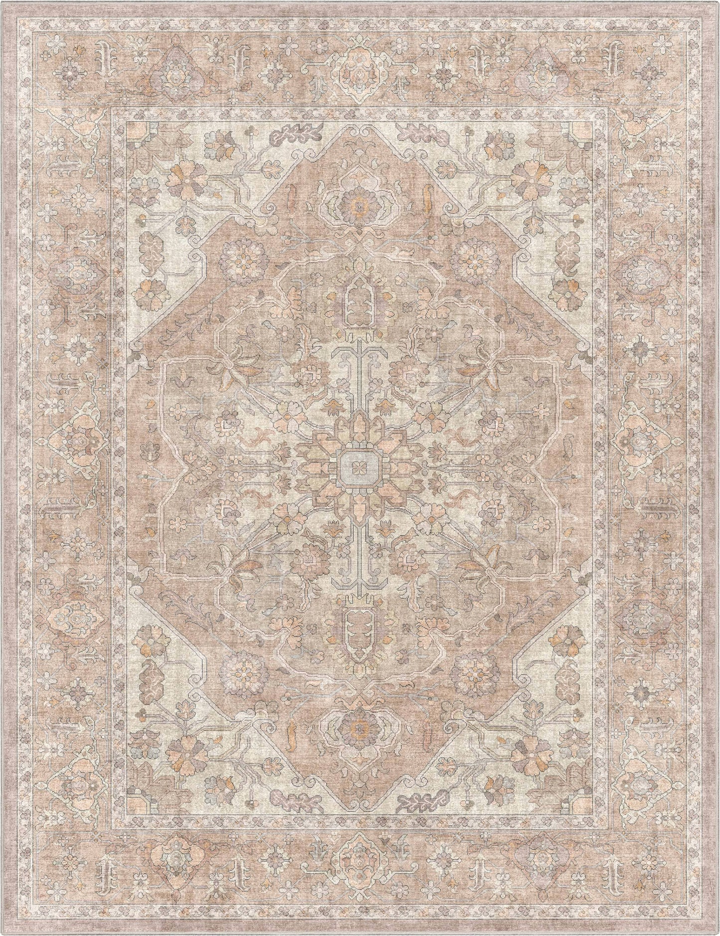 Antigua Vintage Persian Oriental Flat-Weave Rug