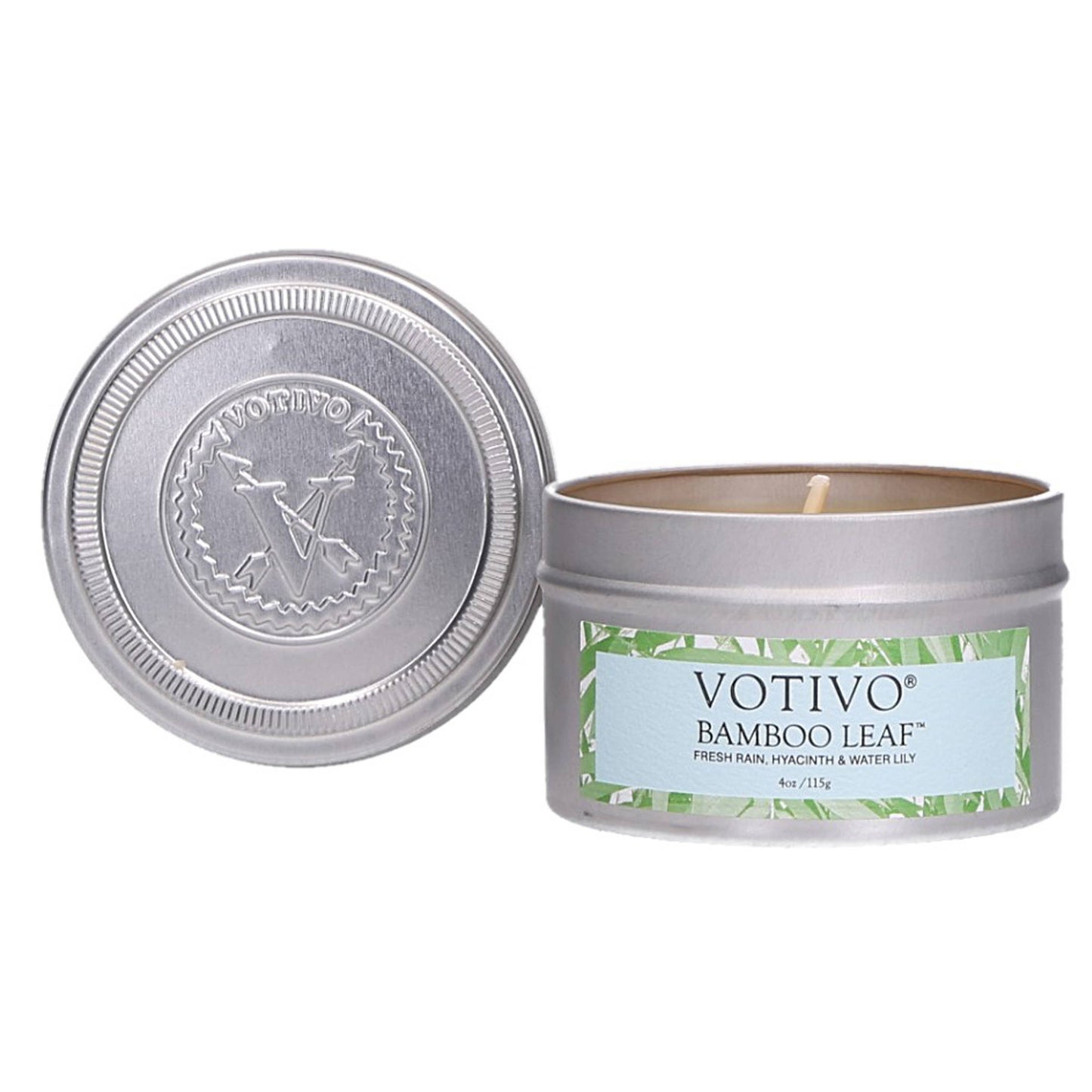 Aromatic Travel Tin Candle - Bamboo Leaf