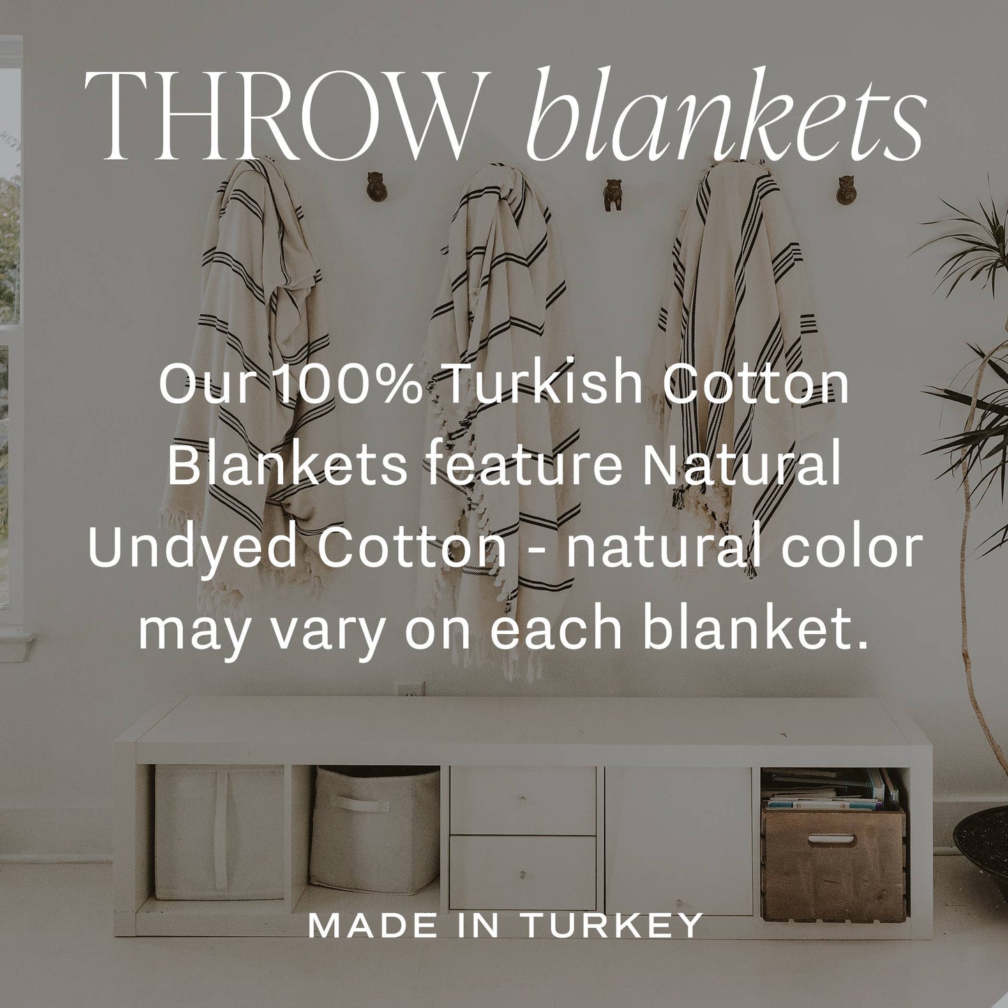 Kate Turkish Throw Blanket - Home Decor & Gifts