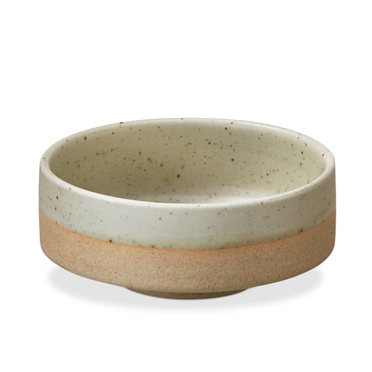 Matte Reactive Spleckle Glaze Bowl - Beige