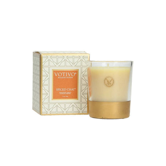 Votivo Holiday Collection Votive Candle - Spiced Chai