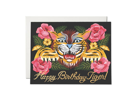 Birthday Roar birthday greeting card