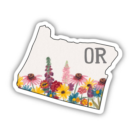 Oregon Painterly Pattern Sticker