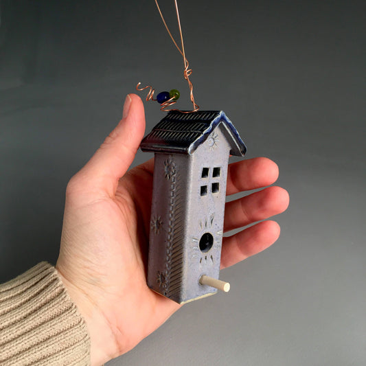 Macone Clay, Spooner Creek - Mini Hanging Birdhouse