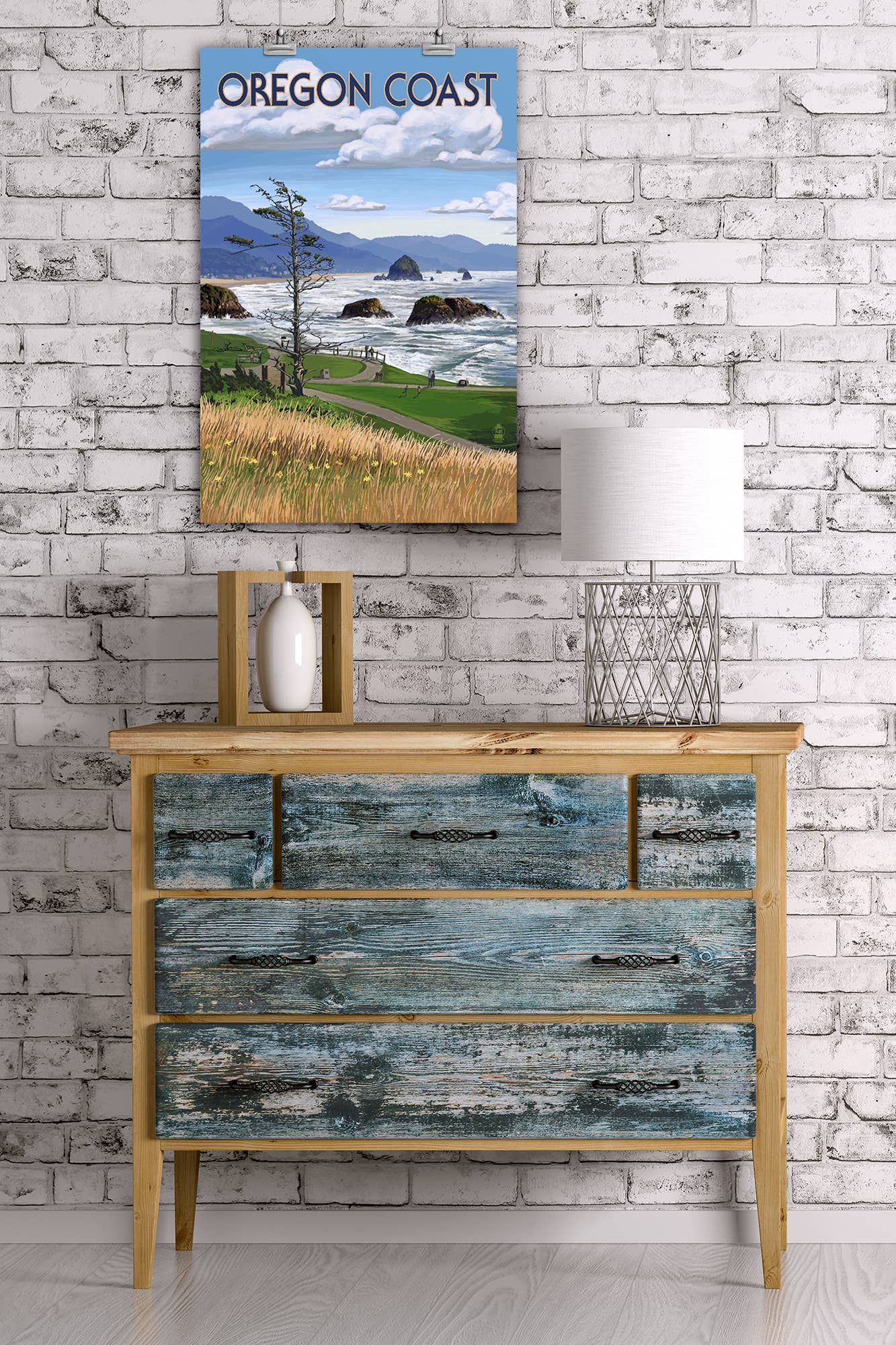 Oregon Coast, Haystack Rock Scene Wall Decor (9 Options)