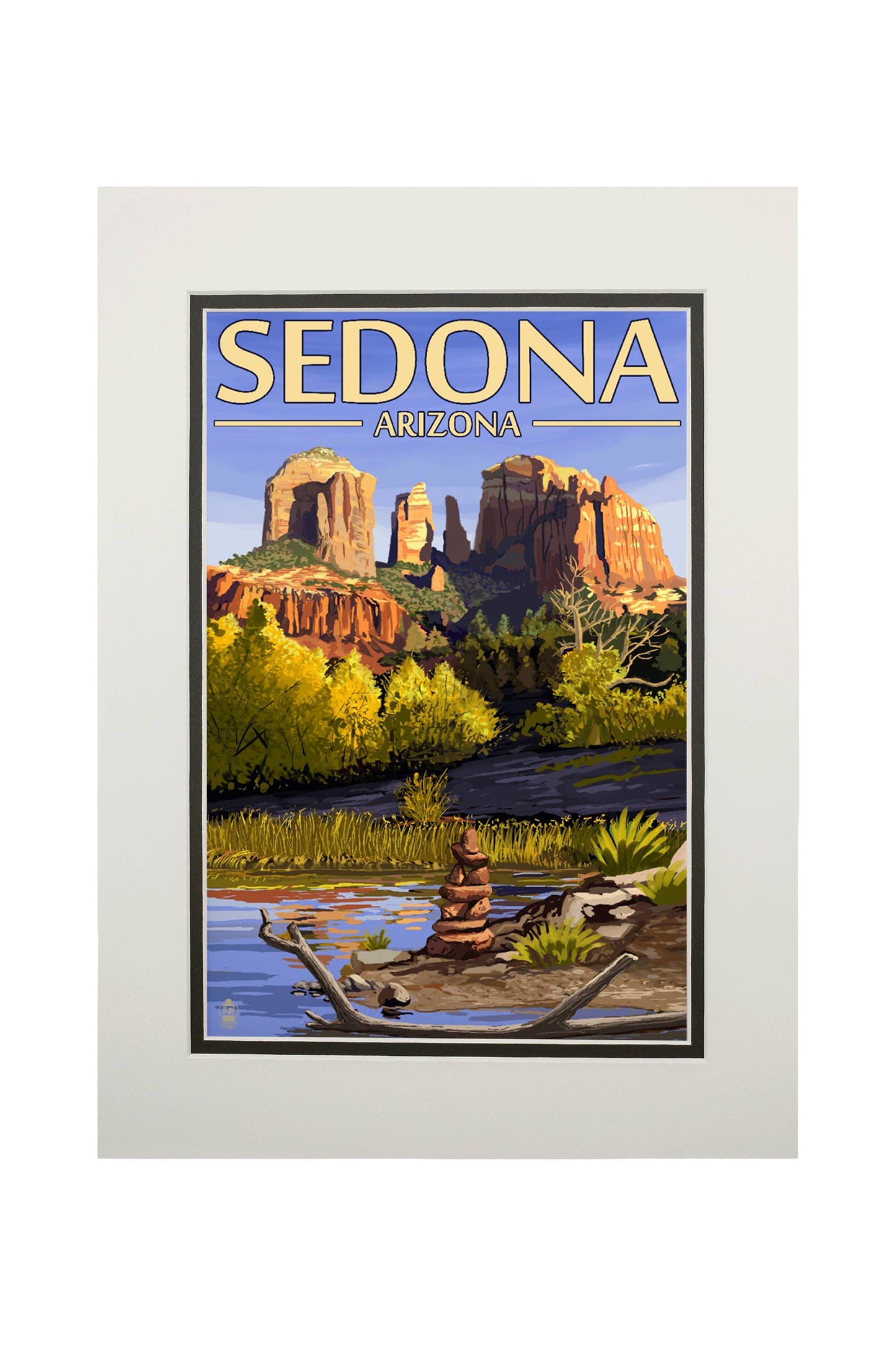 Sedona, Arizona, Cathedral Rock Wall Decor (9 Options)