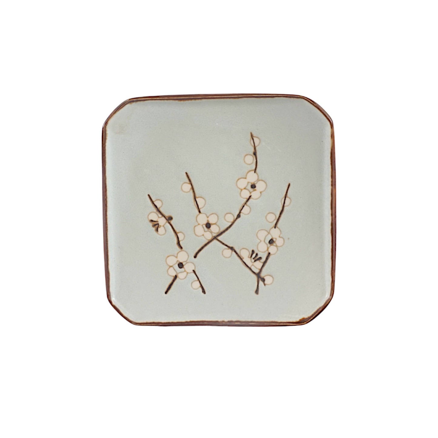 Soushun Sakura 5.25" Porcelain Appetizer Salad Plate