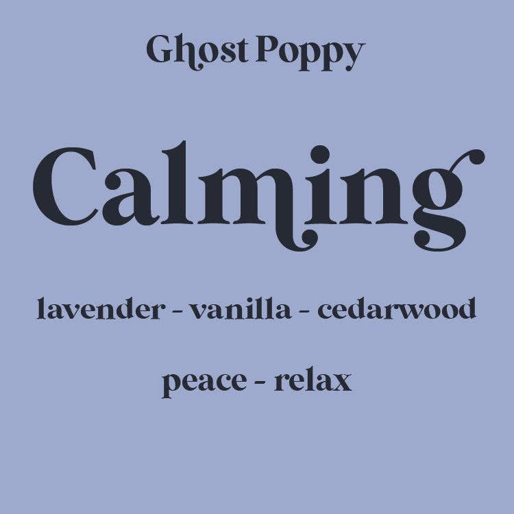 Calming Incense-lavender and vanilla