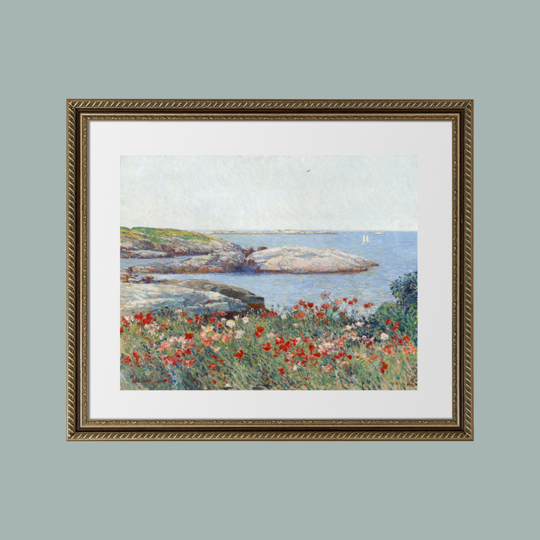 Poppies Antique Print