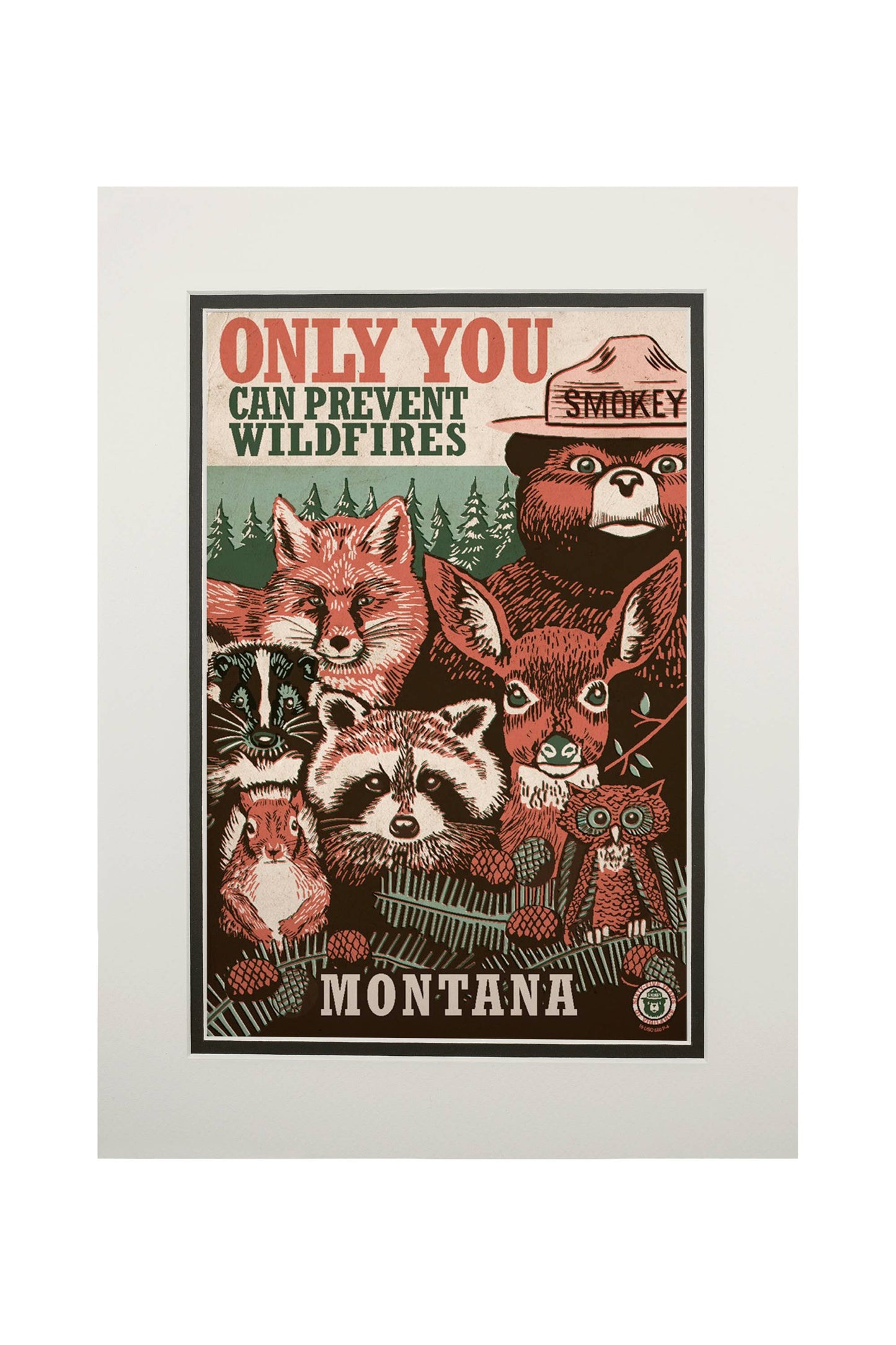 Montana, Smokey Bear and Woodland Wall Decor (9 Options)