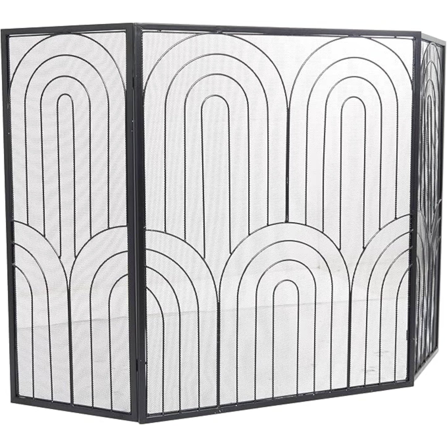 Metal Fireplace Screen 48"W, 30"H