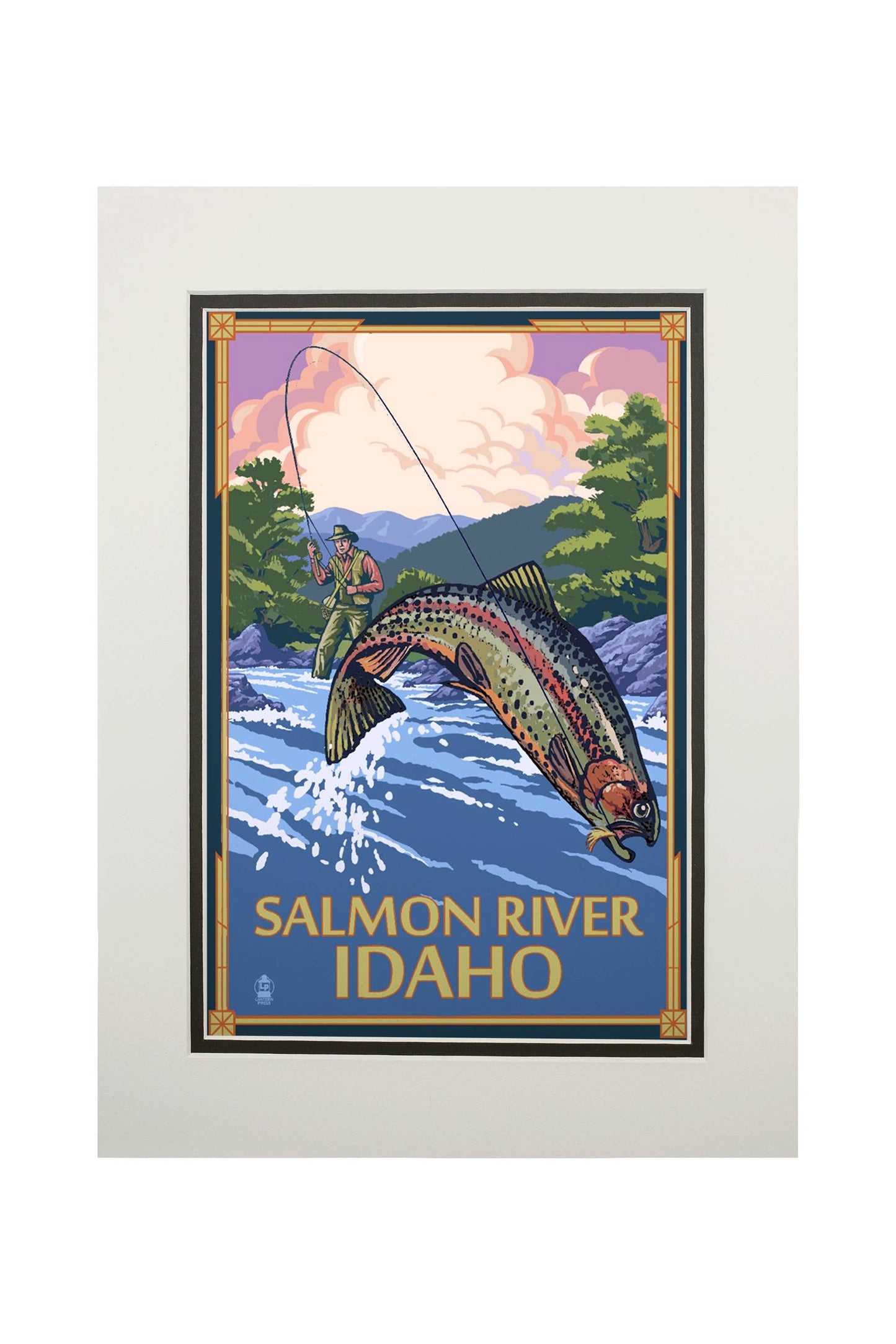 Salmon River, Idaho, Fly Fishing Wall Decor (9 Options)