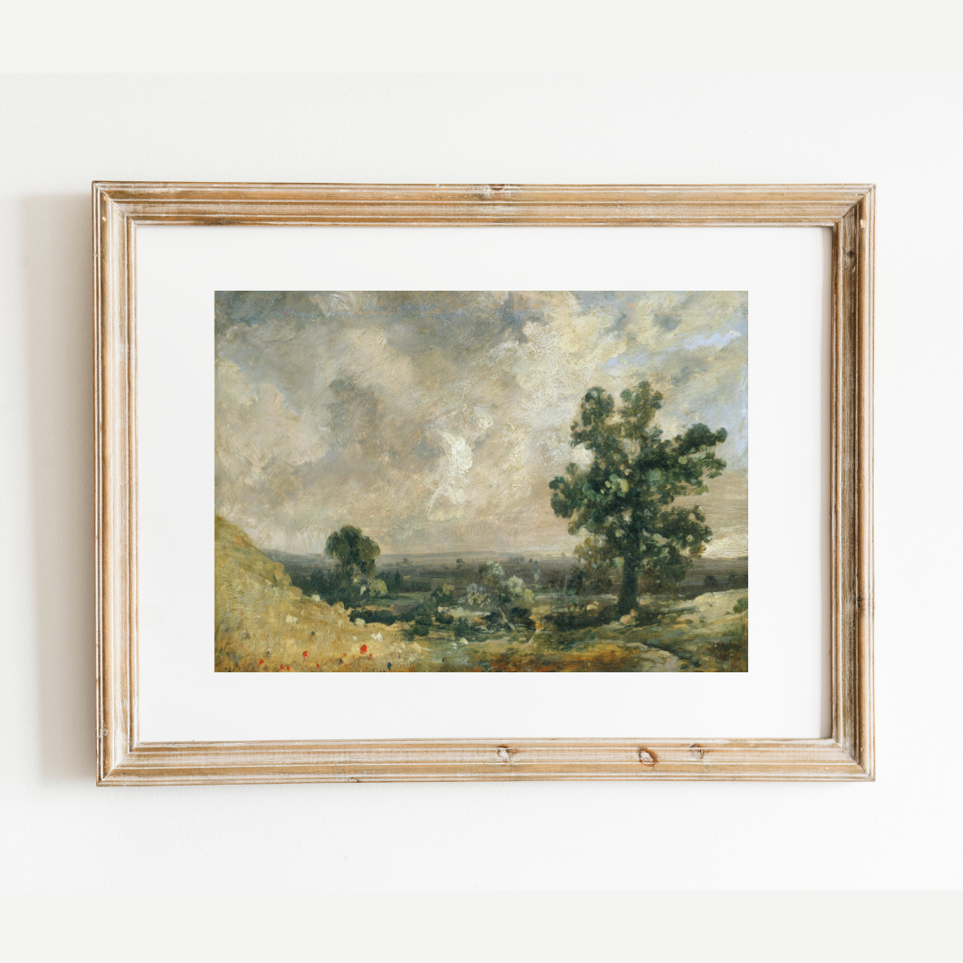 English Country Landscape Print